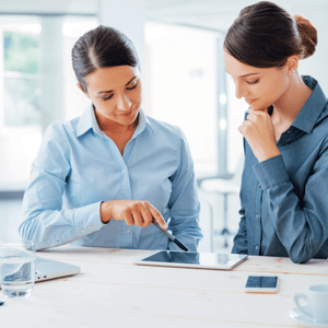 Professional Women Using a Tablet Computer